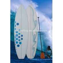 2016 tabla de surf de fibra de vidrio colorida de alta calidad / tabla de surf EPS / tabla de surf eps venta en blanco